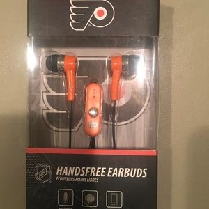 NHL Flyers Hands Free Ear Buds